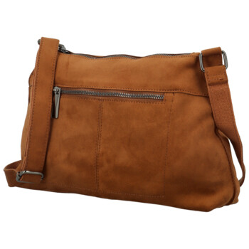 Dámská crossbody kabelka hnědá - Paolo bags Talitha