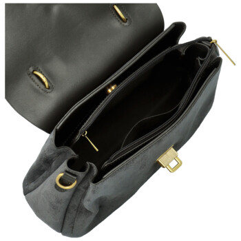 Dámská kabelka do ruky tmavě šedá - Paolo bags Tess