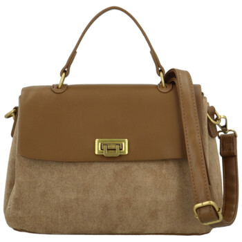 Dámská kabelka do ruky khaki - Paolo bags Tess