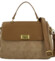 Dámská kabelka do ruky khaki - Paolo bags Tess