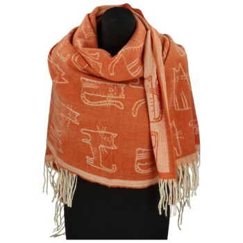 Dámská šála červená - Firenze Casey