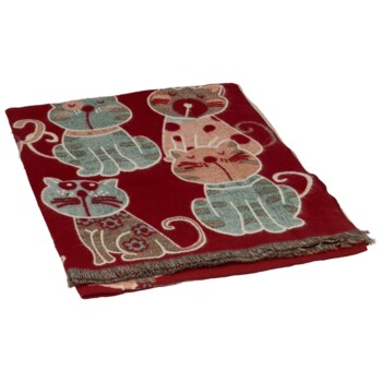 Dámská šála červená - Firenze Gitel