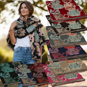 Dámská šála červená - Firenze Gitel