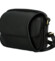 Dámská kožená crossbody kabelka černá - Katana Shirin