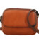 Dámská kožená crossbody kabelka koňaková - Katana Shirin