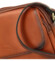 Dámská kožená crossbody kabelka koňaková - Katana Shirin