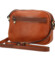 Dámská kožená crossbody kabelka koňaková - Katana Shirin