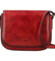 Dámská kožená crossbody kabelka vínová - Katana Pure