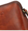 Dámská kožená crossbody/taška hnědá - Katana Akíra