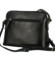 Dámská kožená crossbody/taška černá - Katana Akíra