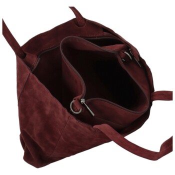 Dámský set kabelek vínový - Paolo bags Viorel