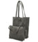 Dámský set kabelek šedý - Paolo bags Viorel