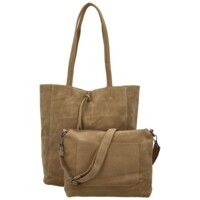 Dámský set kabelek khaki - Paolo bags Viorel