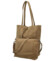 Dámský set kabelek khaki - Paolo bags Viorel