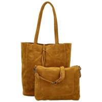 Dámský set kabelek žlutý - Paolo bags Viorel