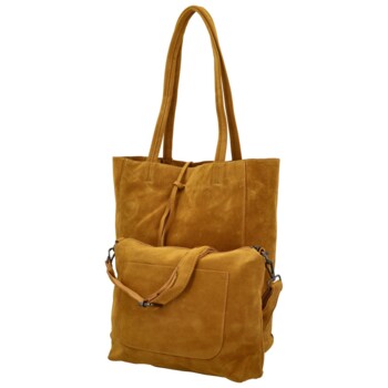Dámský set kabelek žlutý - Paolo bags Viorel