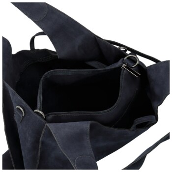 Dámský set kabelek tmavě modrý - Paolo bags Sherika