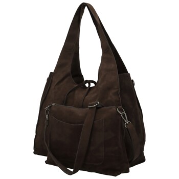 Dámský set kabelek coffee - Paolo bags Sherika