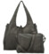 Dámský set kabelek tmavě šedý - Paolo bags Sherika