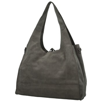 Dámský set kabelek tmavě šedý - Paolo bags Sherika