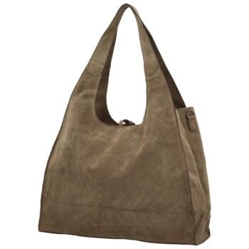 Dámský set kabelek tmavě béžový - Paolo bags Sherika