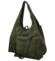 Dámský set kabelek tmavě zelený - Paolo bags Sherika