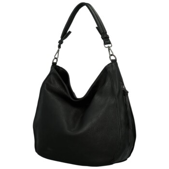 Dámská kabelka na rameno černá - Paolo bags Leyra