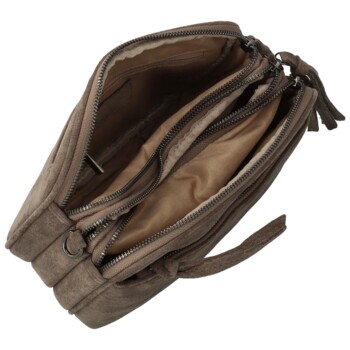 Dámská crossbody kabelka béžová - Paolo bags Josefin