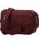 Dámská crossbody kabelka vínová - Paolo bags Josefin