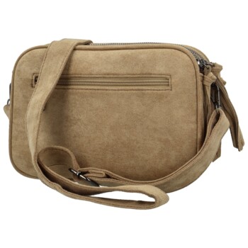 Dámská crossbody kabelka khaki - Paolo bags Josefin
