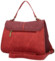 Dámská kabelka do ruky červeno/vínová - Paolo bags Simwa