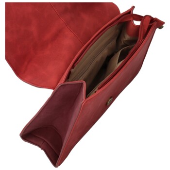Dámská kabelka do ruky červeno/vínová - Paolo bags Simwa