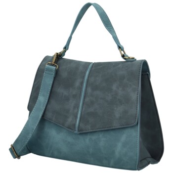 Dámská kabelka do ruky modrá - Paolo bags Simwa