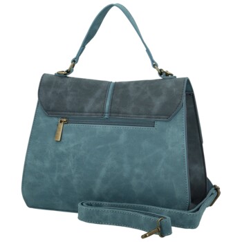 Dámská kabelka do ruky modrá - Paolo bags Simwa
