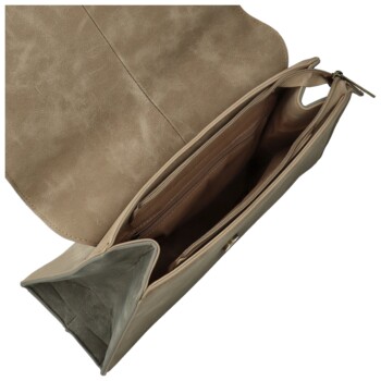 Dámská kabelka do ruky béžovo/šedá - Paolo bags Simwa
