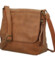 Dámská crossbody kabelka hnědá - Paolo bags Aiden
