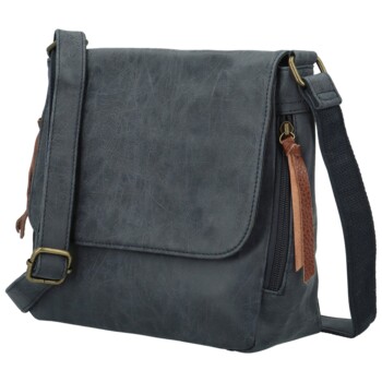 Dámská crossbody kabelka tmavě modrá - Paolo bags Aiden