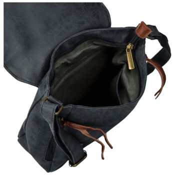 Dámská crossbody kabelka tmavě modrá - Paolo bags Aiden