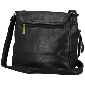 Dámská crossbody kabelka černá - Paolo bags Aiden