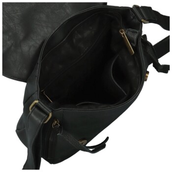 Dámská crossbody kabelka černá - Paolo bags Aiden