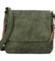 Dámská crossbody kabelka tmavě zelená - Paolo bags Aiden