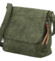Dámská crossbody kabelka tmavě zelená - Paolo bags Aiden