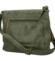 Dámská crossbody kabelka tmavě zelená - Paolo bags Aiden