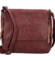 Dámská crossbody kabelka vínová - Paolo bags Aiden