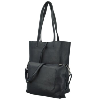 Dámský set kabelek tmavě modrý - Paolo bags Marika