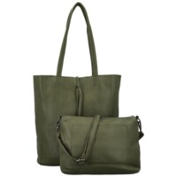 Dámský set kabelek zelený - Paolo bags Marika