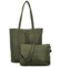 Dámský set kabelek zelený - Paolo bags Marika
