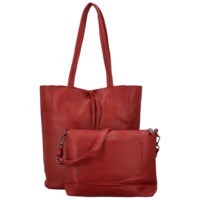 Dámský set kabelek červený - Paolo bags Marika