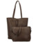 Dámský set kabelek coffee - Paolo bags Marika