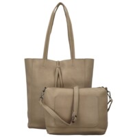 Dámský set kabelek béžový - Paolo bags Marika